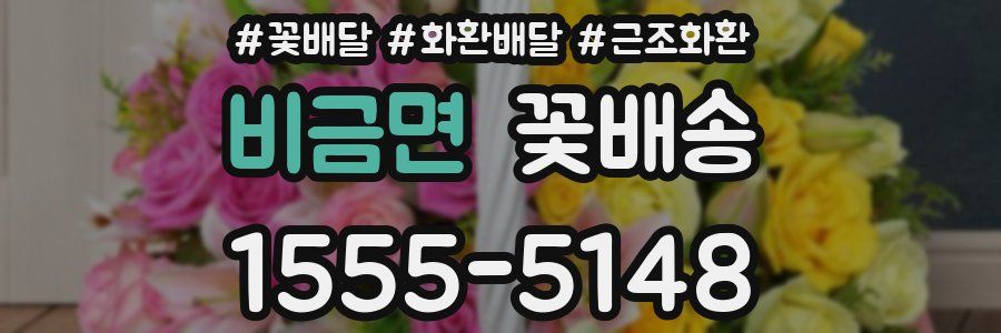비금면 꽃배송