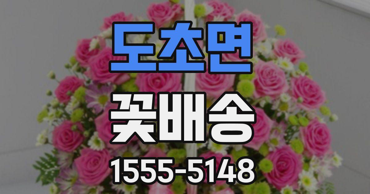 도초면 꽃배송
