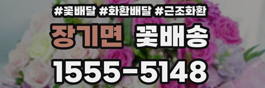 장기면 꽃배송