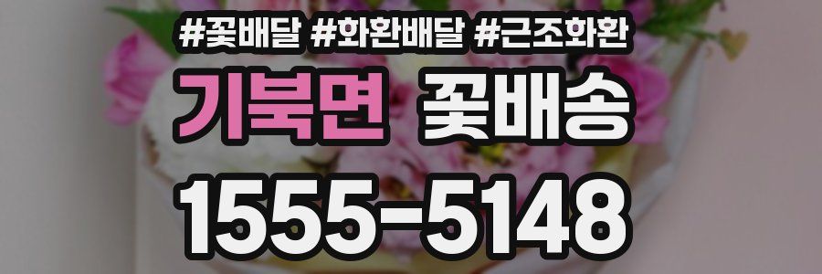 기북면 꽃배송