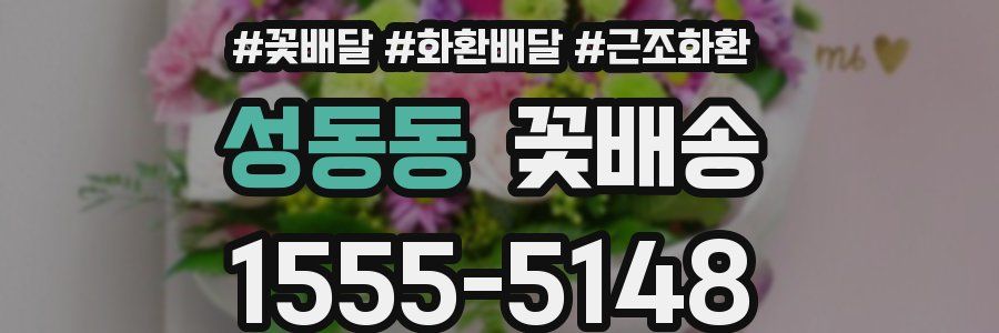 성동동 꽃배송