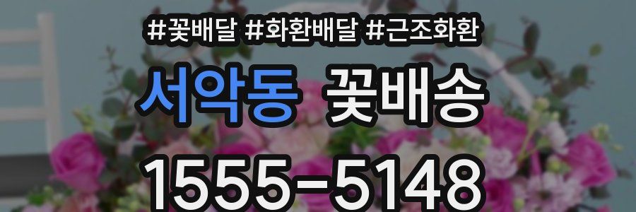 서악동 꽃배송