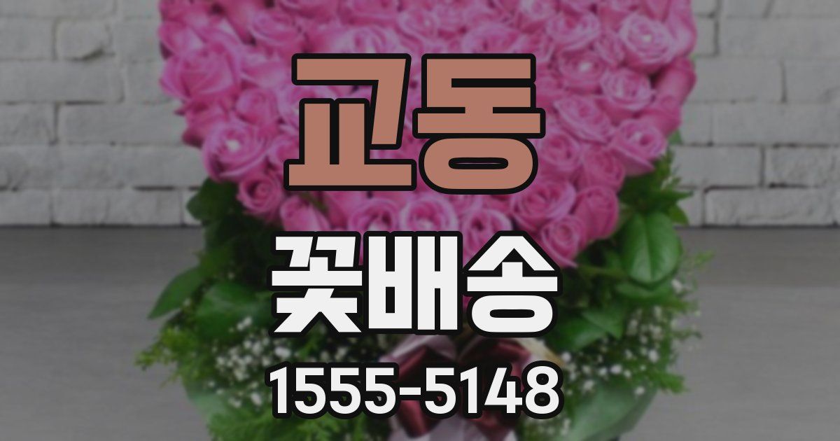 교동 꽃배송