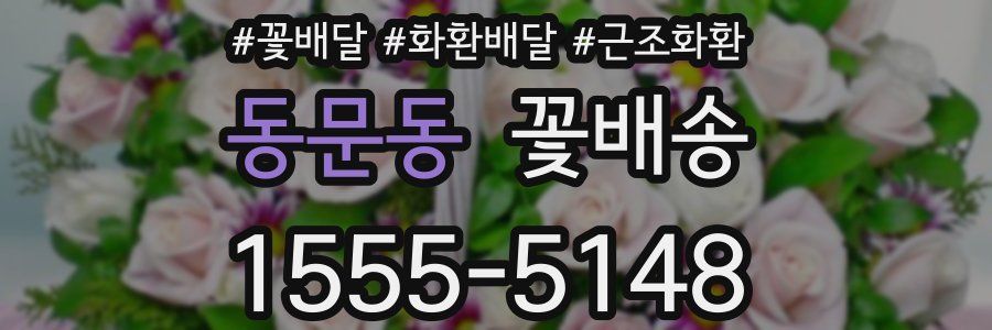 동문동 꽃배송