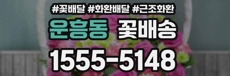 운흥동 꽃배송