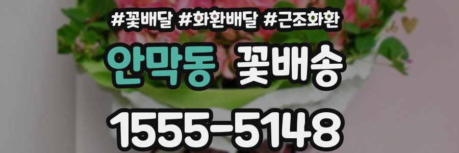 안막동 꽃배송