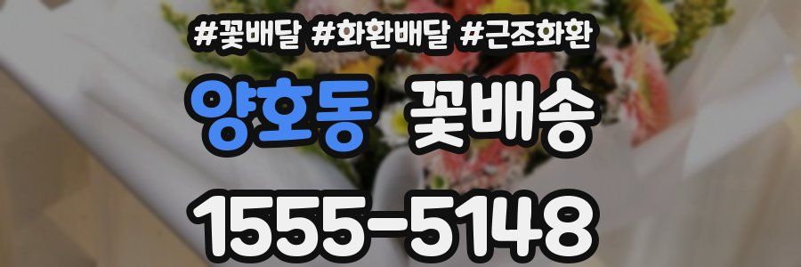 양호동 꽃배송