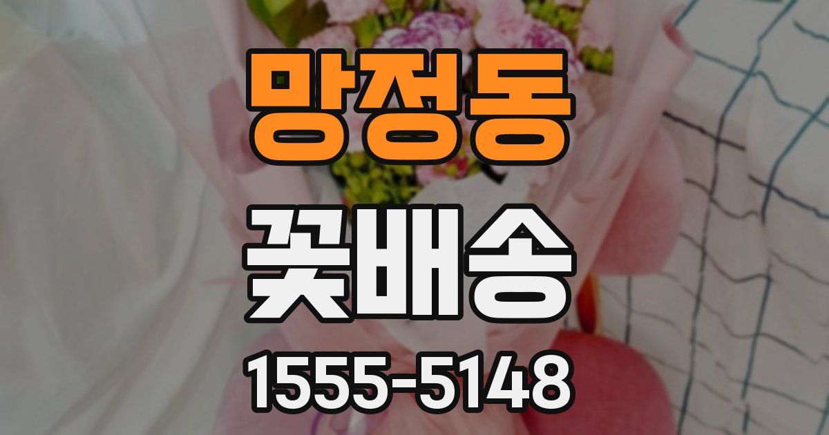 망정동 꽃배송