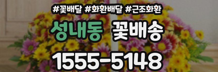 성내동 꽃배송
