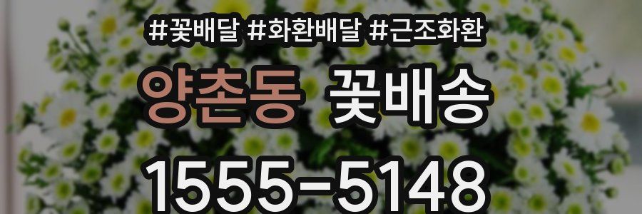 양촌동 꽃배송