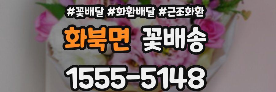 화북면 꽃배송