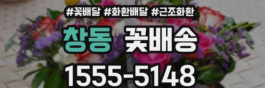 창동 꽃배송