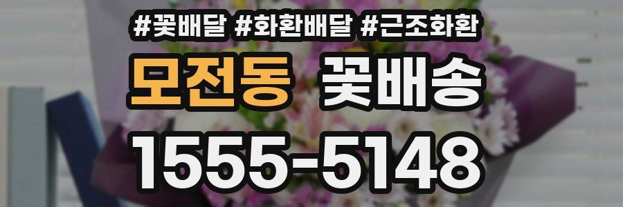 모전동 꽃배송