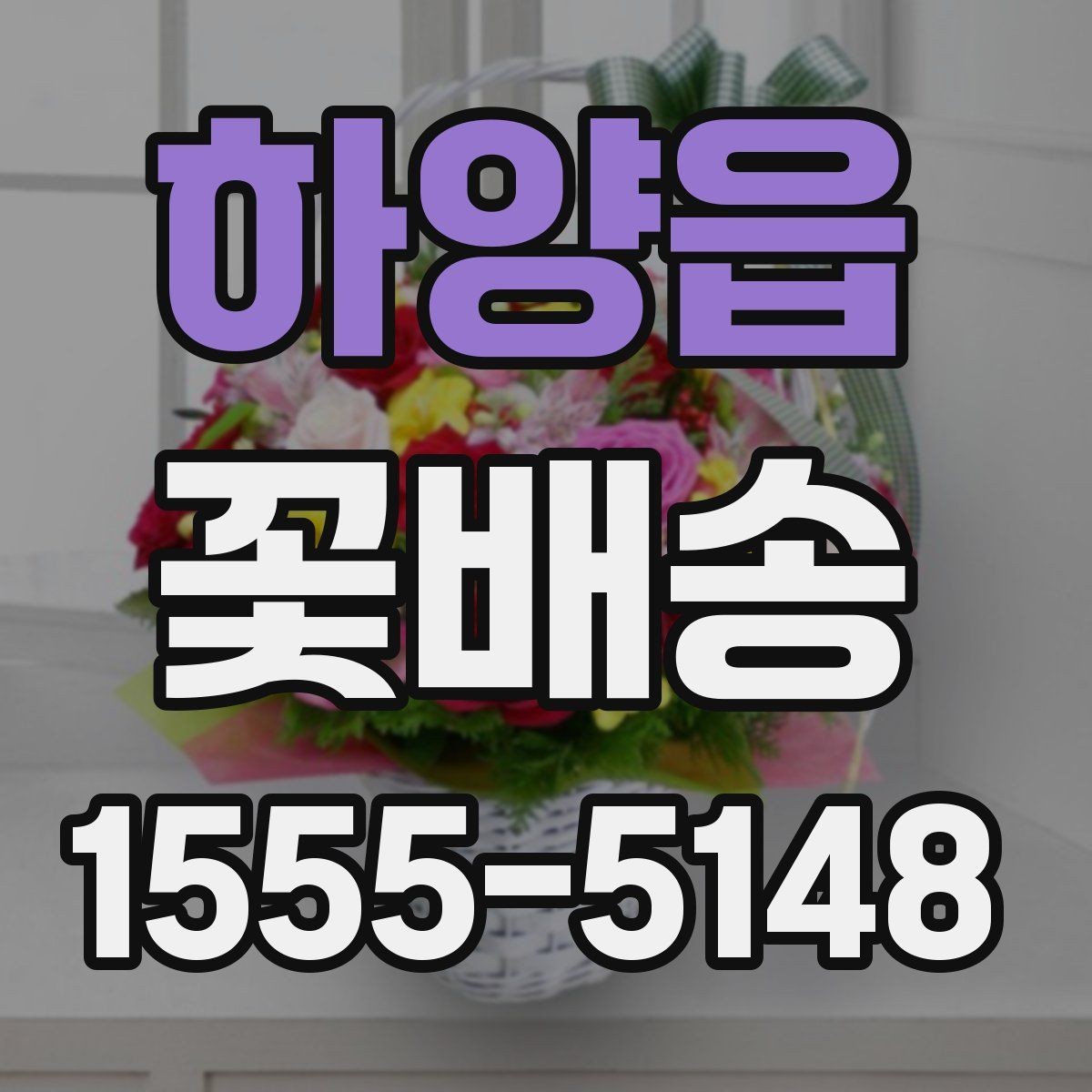 하양읍 꽃배송 축하용과 위로용 차이점