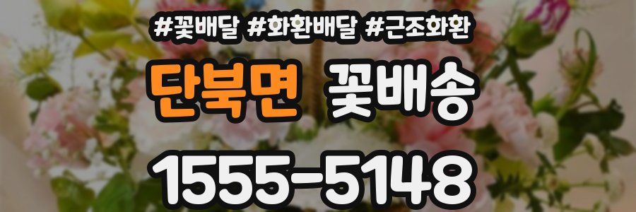 단북면 꽃배송