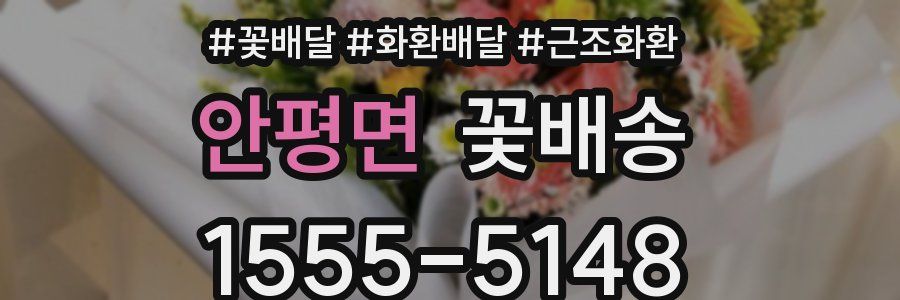 안평면 꽃배송