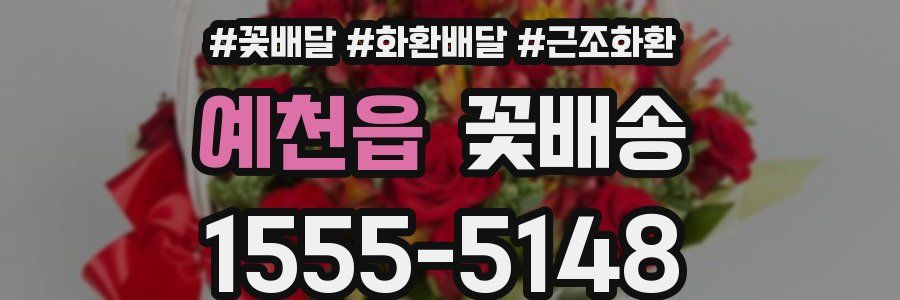 예천읍 꽃배송