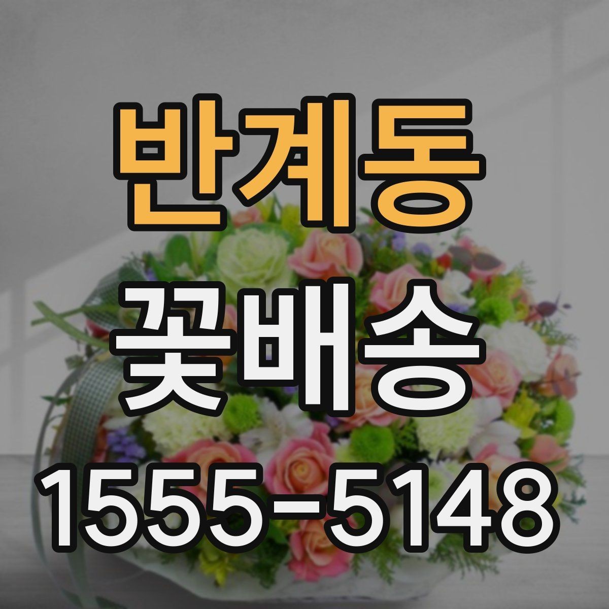 반계동 꽃배송 꽃 알레르기 고려해 고르기