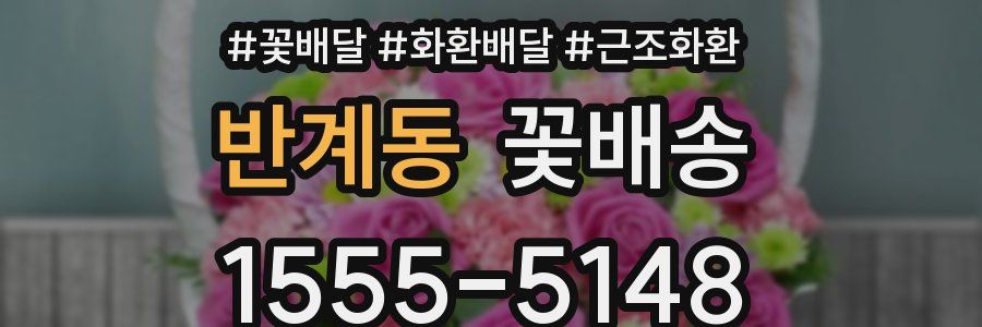 반계동 꽃배송