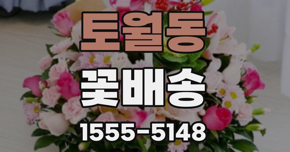 토월동 꽃배송