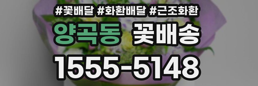 양곡동 꽃배송