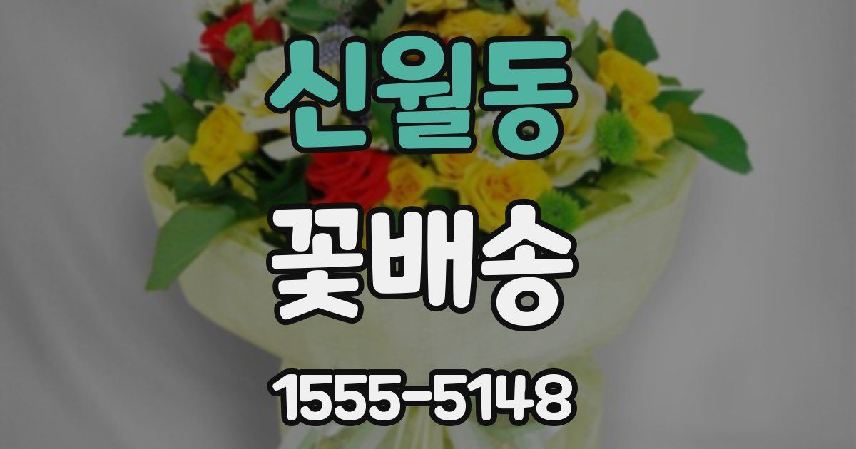 신월동 꽃배송