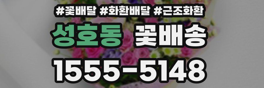 성호동 꽃배송