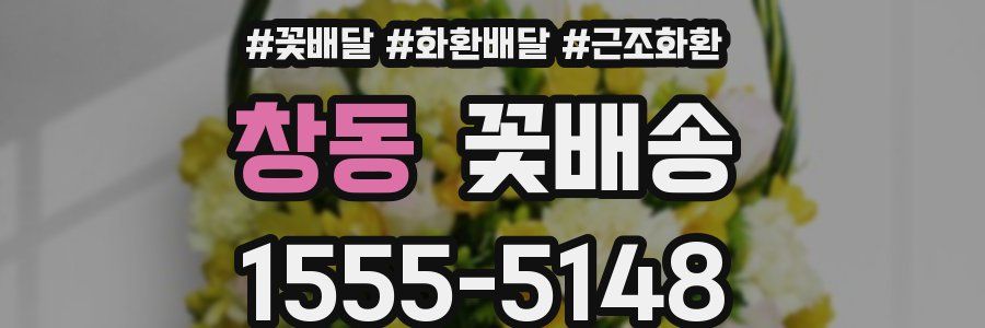 창동 꽃배송