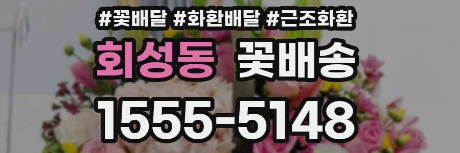 회성동 꽃배송