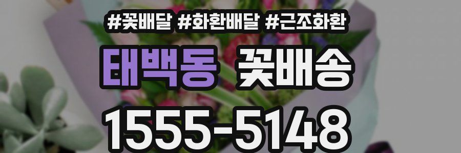 태백동 꽃배송