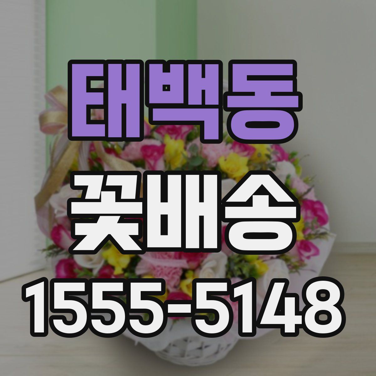 태백동 꽃배송