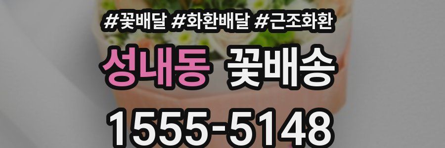 성내동 꽃배송