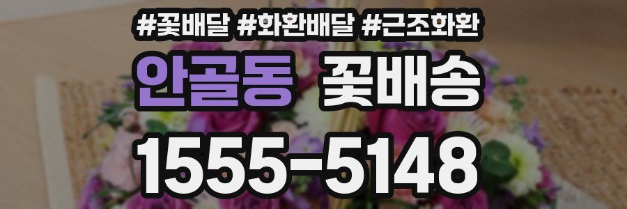 안골동 꽃배송