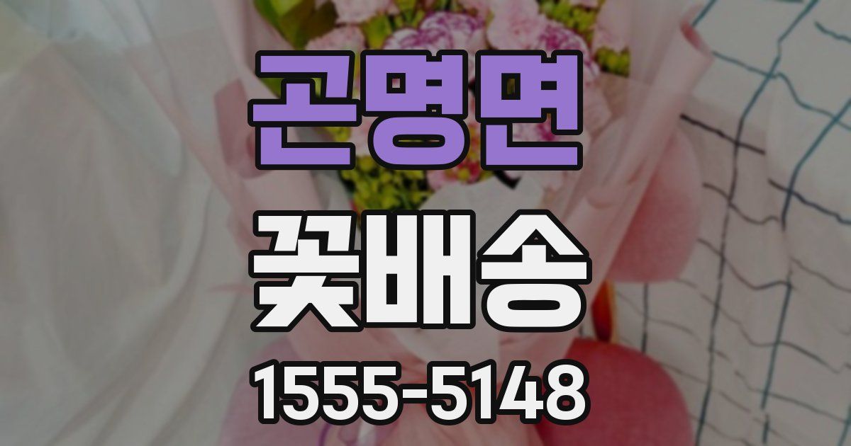 곤명면 꽃배송