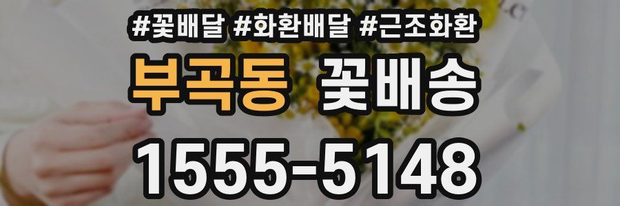 부곡동 꽃배송