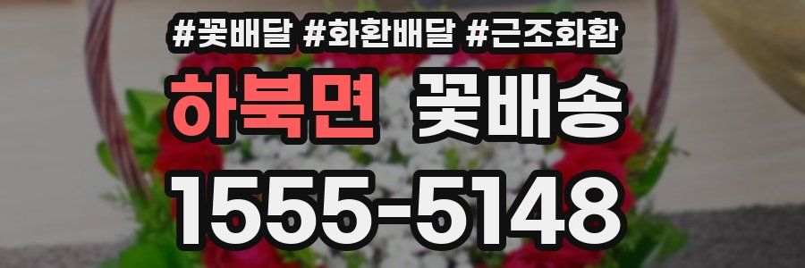 하북면 꽃배송