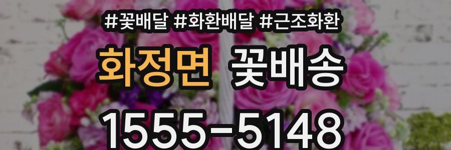 화정면 꽃배송