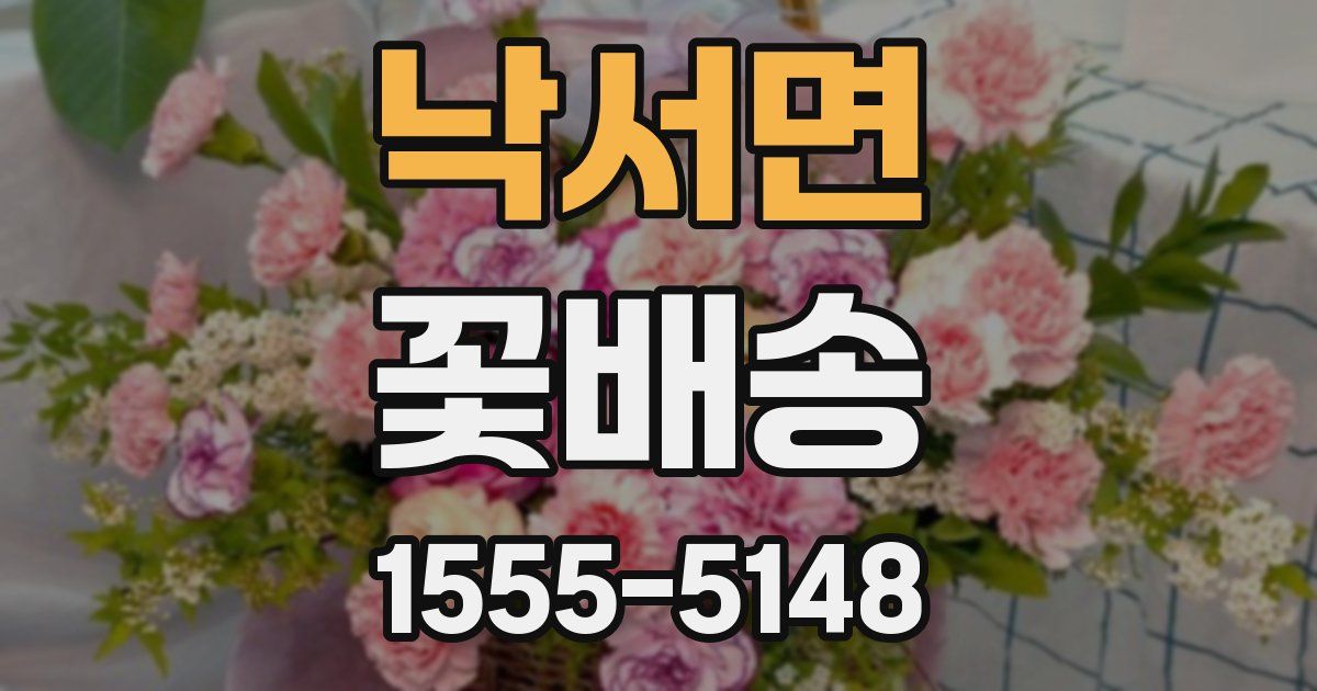 낙서면 꽃배송