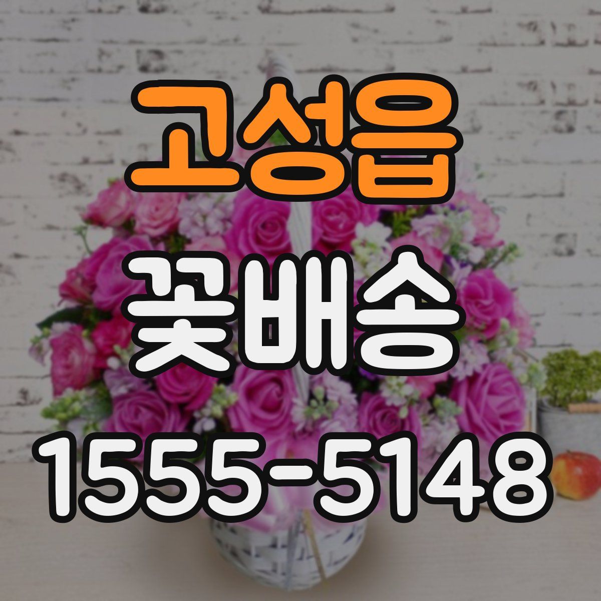 고성읍 꽃배송