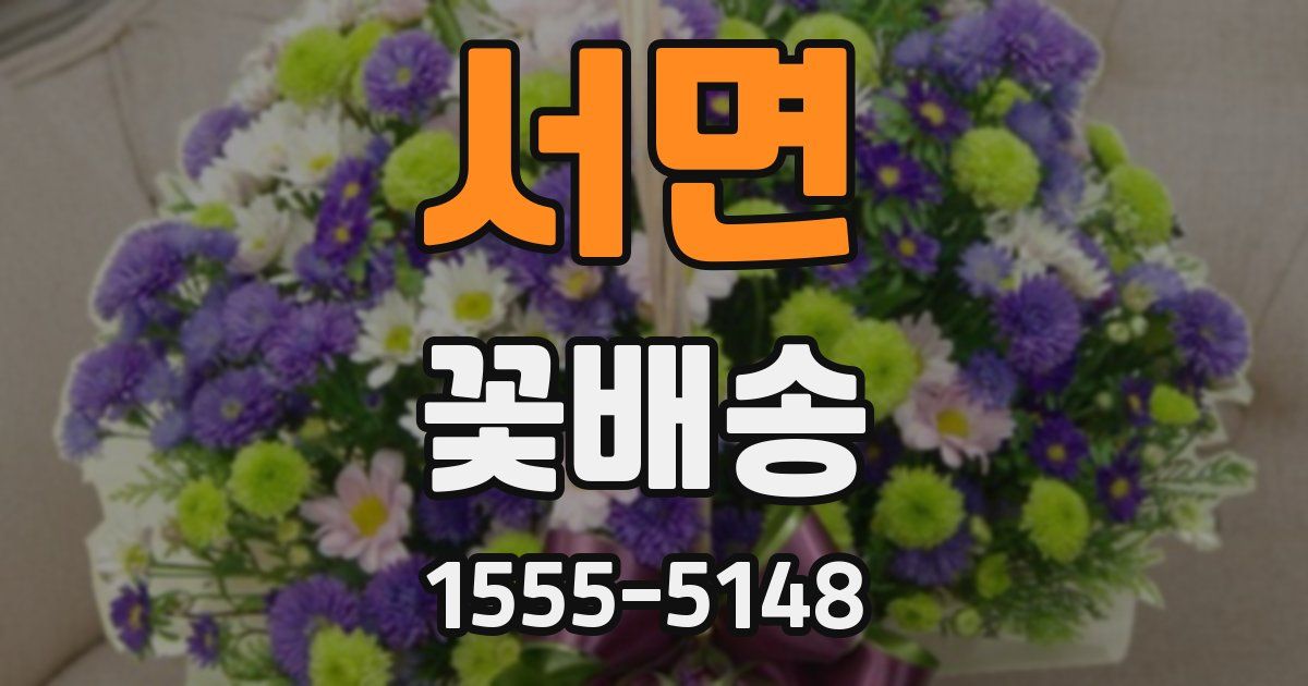 서면 꽃배송
