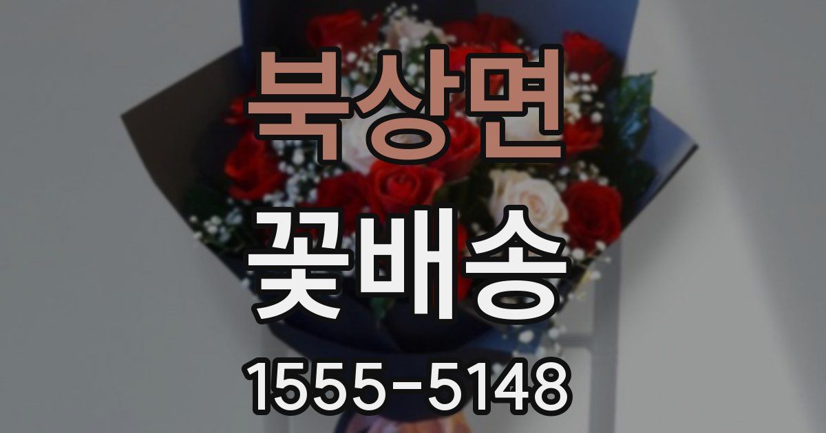 북상면 꽃배송
