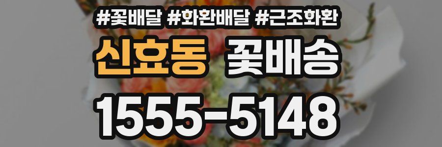 신효동 꽃배송