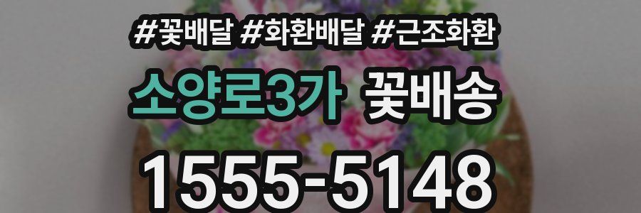소양로3가 꽃배송