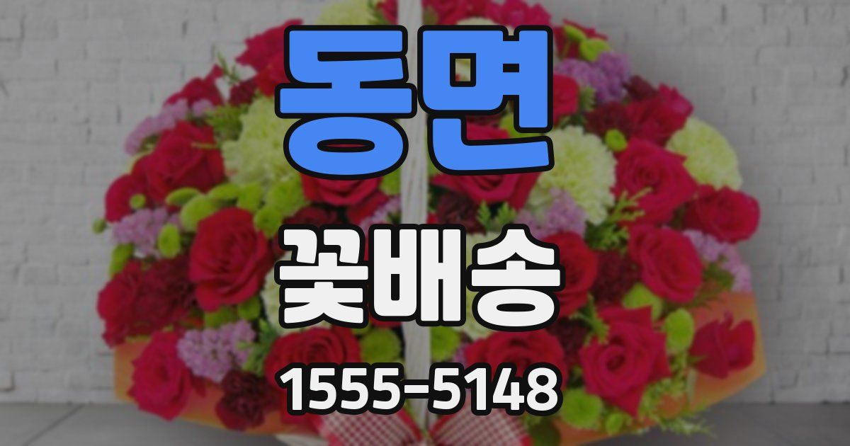 동면 꽃배송