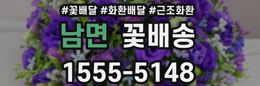 남면 꽃배송
