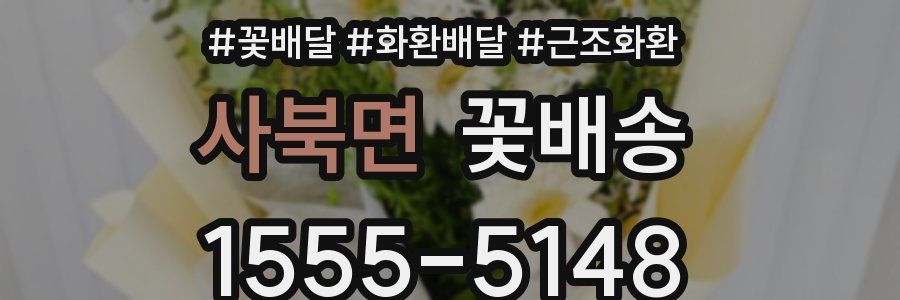 사북면 꽃배송