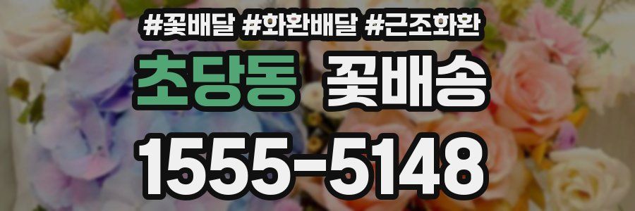 초당동 꽃배송