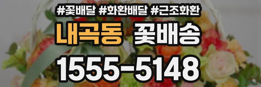 내곡동 꽃배송