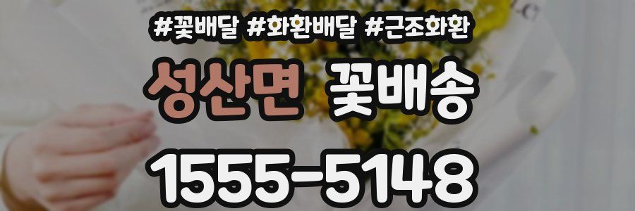 성산면 꽃배송