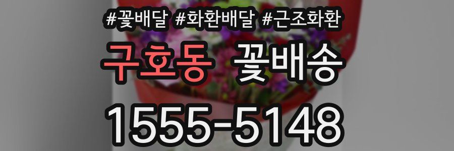 구호동 꽃배송